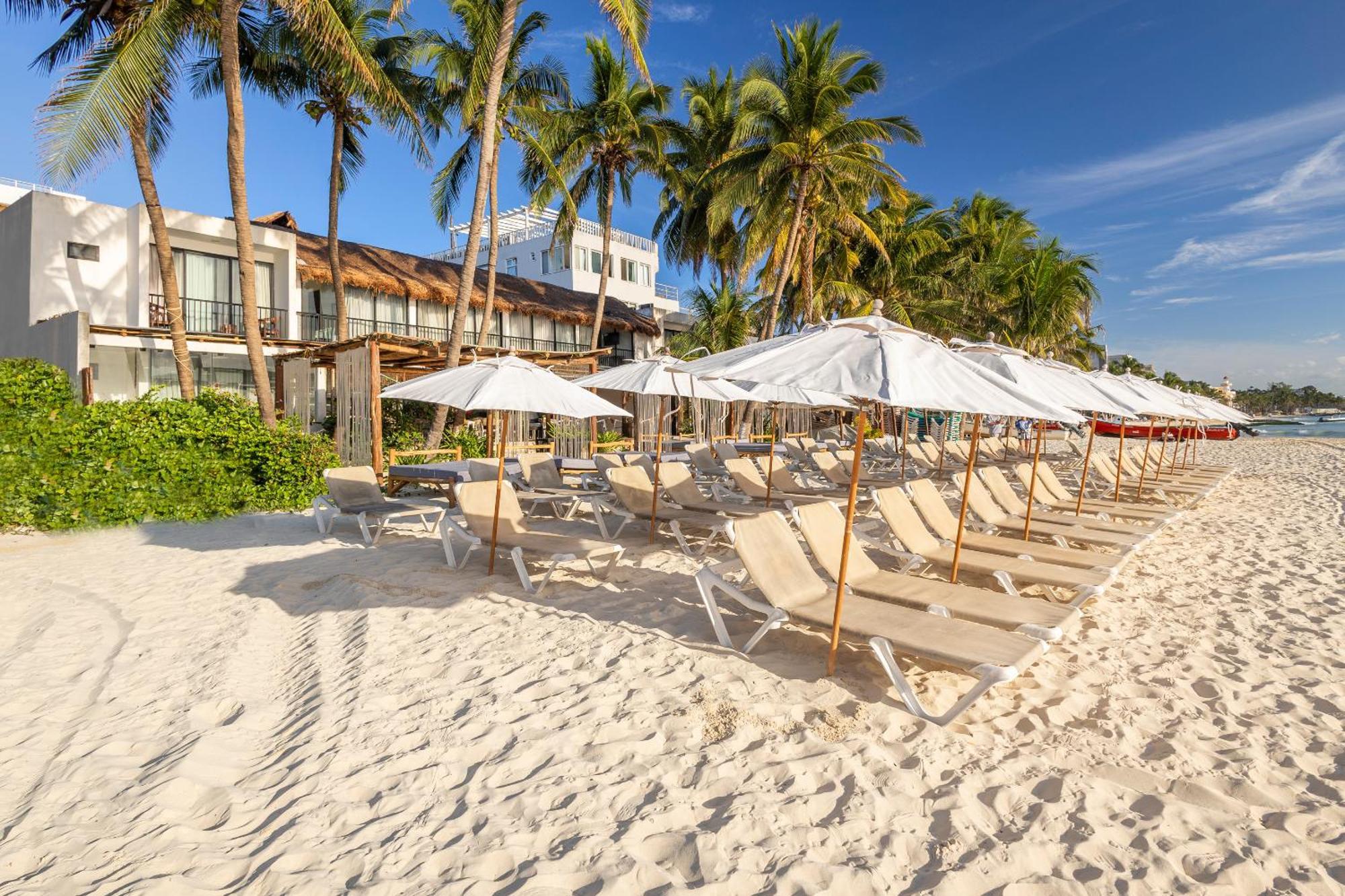 Areia Playa Del Carmen - Beach Front Hotel Eksteriør bilde